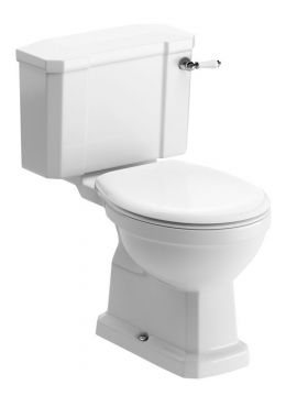 Samata Traditional Round Close Coupled Toilet