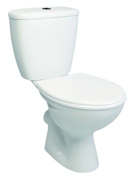 Basico Round Close Coupled Toilet