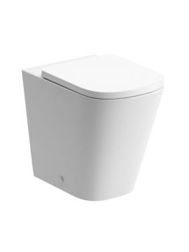 Tuasivi Rimless Square Back To Wall Toilet