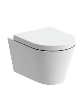 Savai Rimless D-Shaped Wall Hung Toilet