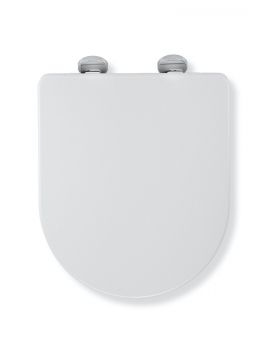 Croydex Flexi Fix Victoria Slimline Toilet Seat White