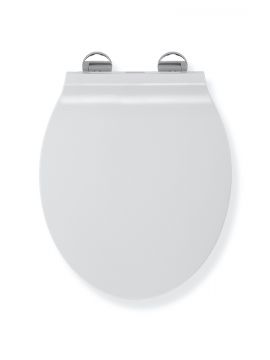 Croydex Flexi Fix Michigan Toilet Seat White