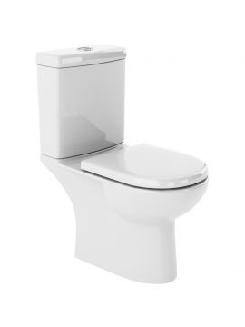 Liberty Round Compact Close Coupled Toilet