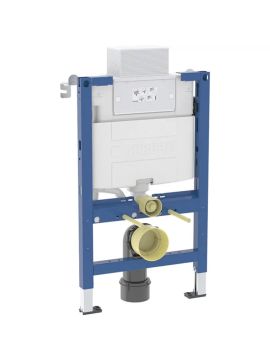Geberit Duofix Wall Hung WC Frame with Alpha Concealed Cistern