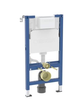 Geberit Duofix Wall Hung WC Frame with Alpha Concealed Cistern