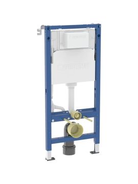 Geberit Duofix Wall Hung WC Frame with Alpha Concealed Cistern