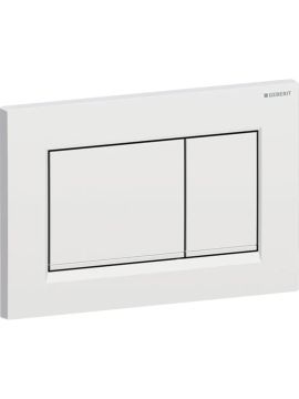 Geberit Sigma20 Square Dual Flush Plate Matt Chrome