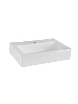 Garino Resin Counter Top Basin 0TH White 460 x 330mm