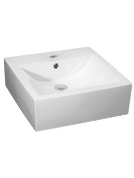 Oviglia Resin Counter Top Basin 0TH White 470 x 450mm