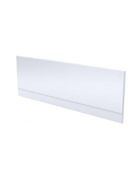 Casperia Straight Acrylic Bath Panel White