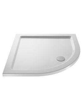 Avezzano White Gloss Quadrant Shower Tray White