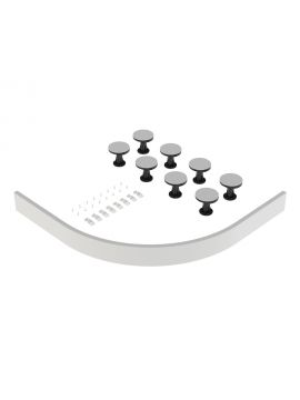 Avezzano Riser Leg & Panel Pack Quadrant & Offset Quadrant Shower Trays Up To 1200mm White