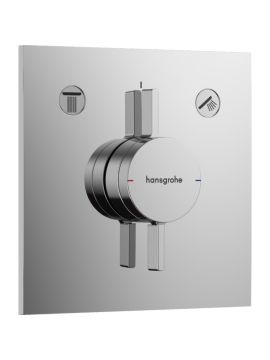 Hansgrohe DuoTurn E Mixer Concealed Installation 2 Functions Chrome