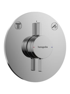 Hansgrohe DuoTurn S Mixer Concealed Installation 2 Functions Chrome