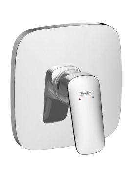 Hansgrohe Logis Single Lever Manual Shower Mixer Soft Cube Concealed Installation Chrome