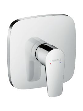 Hansgrohe Talis E Single Lever Manual Shower Mixer Soft Cube Concealed Installation Chrome