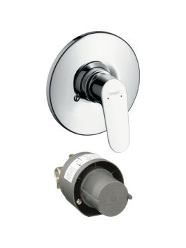 Hansgrohe Focus Manual Shower Mixer Set Concealed Installation Chrome