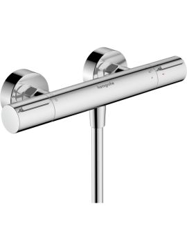 Hansgrohe Ecostat Element Shower Thermostat Exposed Installation Chrome