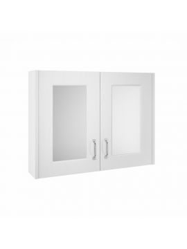 Savigno Double Door Wall Hung Mirror Cabinet 595 x 800 x 162mm