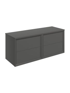 Preston Wall Hung Vanity Unit & Worktop 1200mm