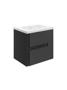 Cotswold Wall Hung Vanity Unit & Basin 615mm