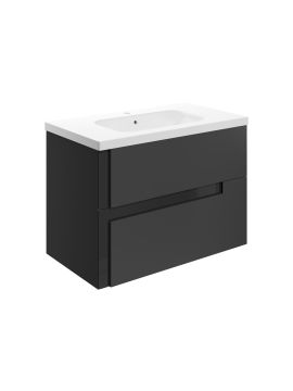 Cotswold Wall Hung Vanity Unit & Matching Basin 815mm