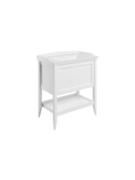 Dion 800mm Floor Standing 1 Drawer Basin Unit & Basin