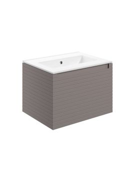 Ascot Wall Hung Vanity Unit & Thin Edge Basin 615mm