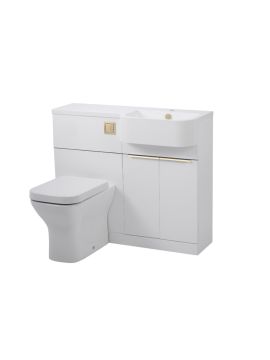 Tavistock Match 1000mm Combination Unit with Basin Right Hand