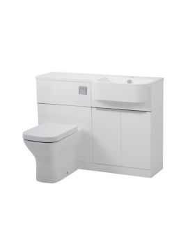 Tavistock Match 1200mm Combination Unit with Basin Right Hand