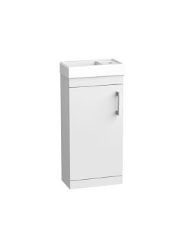 Tavistock Kew 1 Door Cloakroom Floorstanding Vanity Unit With Basin - 400mm