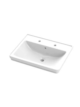 Marston 600mm 2 Tap Hole Ceramic Basin