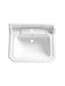 Vitoria 605mm 1 Tap Hole Ceramic Basin