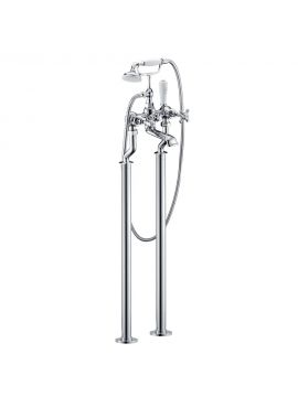 Alega Freestanding Bath Shower Mixer Chrome