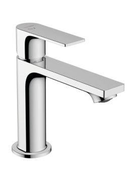 Hansgrohe Rebris E Single Lever Basin Mixer Tap 110 CoolStart Chrome