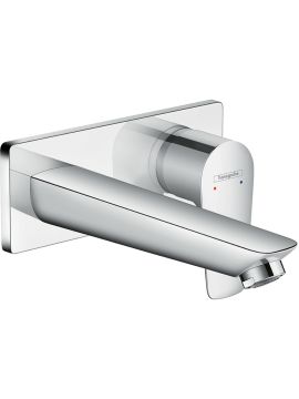 Hansgrohe Talis E Single Lever Basin Mixer Tap for Concealed Installation with Spout 16,5 cm Chrome