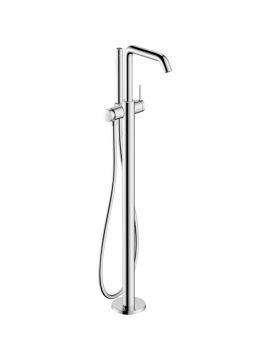 Hansgrohe Tecturis S Single Lever Bath Mixer Tap Floor-Standing Chrome