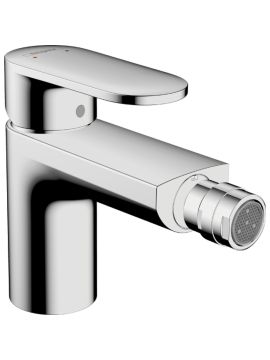 Hansgrohe Vernis Blend Single Lever Bidet Mixer Tap with Pop-Up Waste Set Chrome