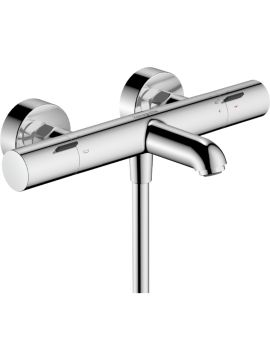 Hansgrohe Ecostat Fine Bath thermostat Tap for Exposed Installation Chrome