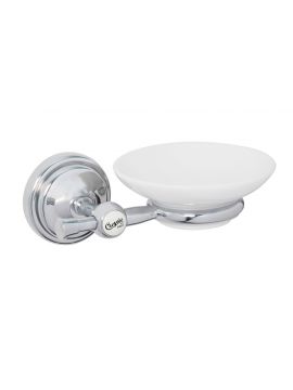 Croydex Heritage Soap Dish & Holder Chrome