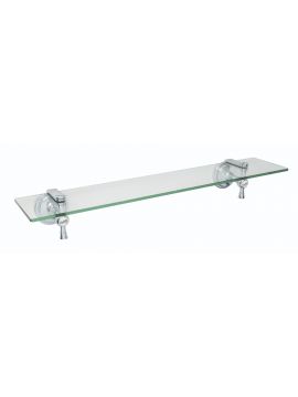 Croydex Heritage Glass Shelf Chrome