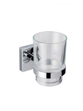 Chester Tumbler & Holder Chrome