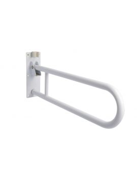 Fold Away Hand Rail White