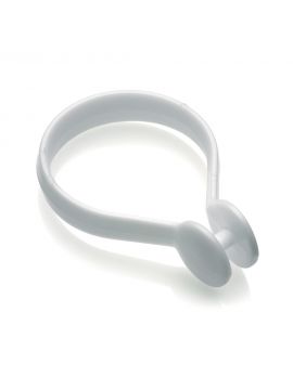 Button Curtain Rings White 12Pk