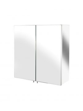 Avon Double Door Small Cabinet Stainless Steel