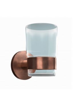 Jaquar Opal Prime Tumbler & Holder Antique Copper