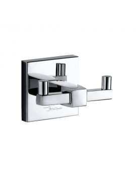 Jaquar Kubix Prime Double Robe Hook Chrome