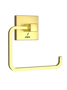 Jaquar Kubix Prime Toilet Roll Holder Gold Dust
