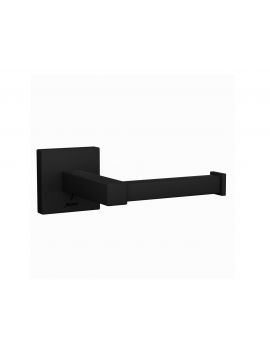 Jaquar Kubix Prime Bar Toilet Roll Holder Matt Black