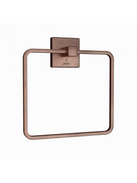 Jaquar Kubix Prime Towel Ring Antique Copper
